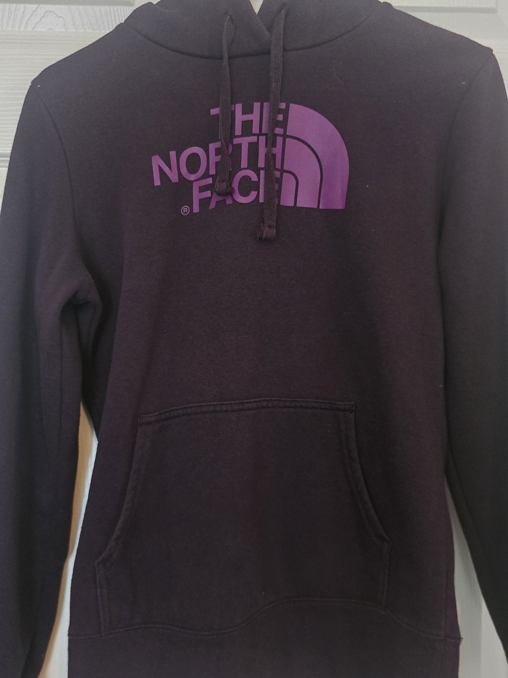 The North Face Plum Hoodie with Purple Logo